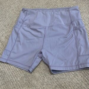 WILLIT children’s Large light purple biker/athletic shorts
